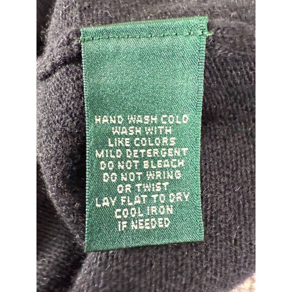 Ralph Lauren Active Sz S Wool Rabbit Hair Snap Button Tie Front Cardigan Sweater - Picture 7 of 8